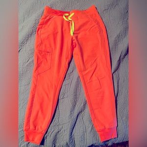 Rose/Pink Small Petite FIGS Joggers